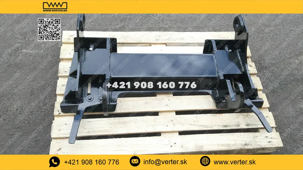 Adaptér JCB 2CX na EURO nakladač